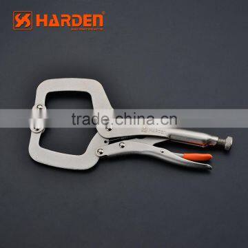 Professional C-Clamp Lock Grip Pliers With Swivel Pads photo-4