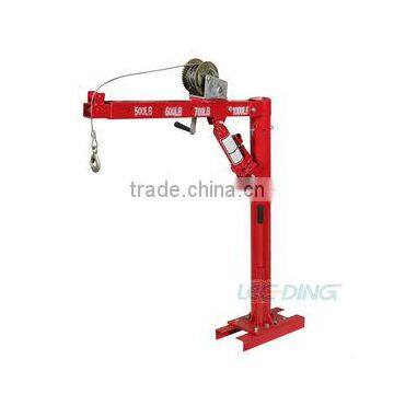 1000lb hydraulic pick up truck crane with hand winch
