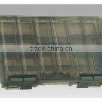 12''transparent plastic tool case
