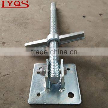 Screw Tube Scaffolding Base Jack for Construction System