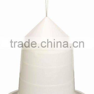 Adjustable Feed Flow Plastic Gear Box Feeder With Plastic Hopper Lid Large Poultry Feeder photo-2