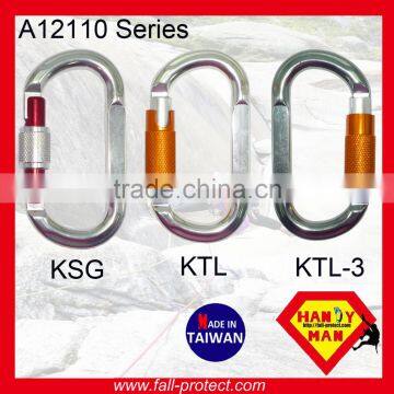 O Type 25KN Taiwan Aluminum Carabiner For Mountain Climbing photo-6