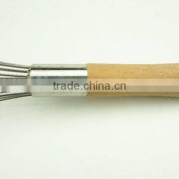 37031 Stainless Steel Whisk With Wooden Handle photo-5