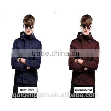 Latest Fashion Men Jacket With Hood for Autumn