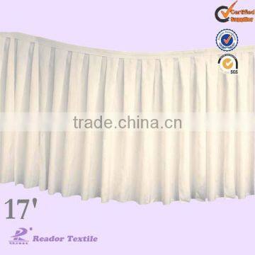 Hotsale banquet table skirting