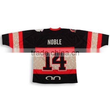 2017 Quick dry Mens custom reversible hockey jerseys