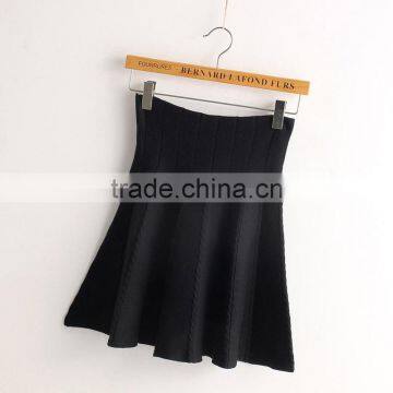 wholesale spring autumn new fashion skirts,women slim knitted A-line skirts