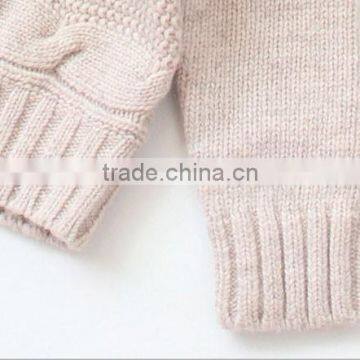 Unisex Baby Hooded Cardigan Knitting Pattern Thick Sweater photo-5