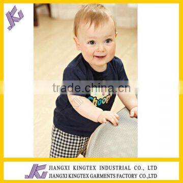 Summer children's clothing wholesale kid t shirt+ short pant sets