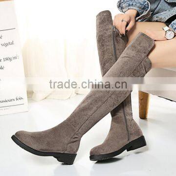 Zm35773a Wholesale Women Snow High Heel Rubber Boots Shoes photo-2