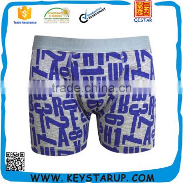 Newest Digital Print Men's Underwear Boxer New Design Men Basic Underwear