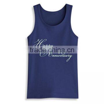 Mens Print Design Latest Tank Top Manufacturer Wholesale Wrestling Singlet photo-6