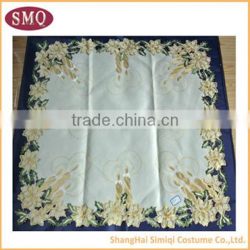 hot selling new design embroidery waterproof outdoor tablecloth