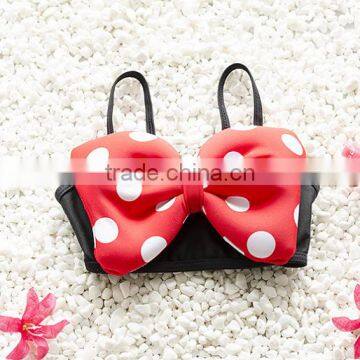 Popup Lovely Dot Children's Split Kids Swimwear For Girls photo-2