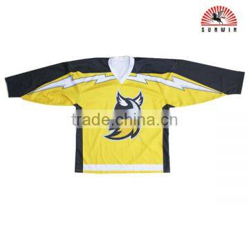 hockey jersey black and gold