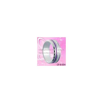 Resin Inlay Tungsten Ring