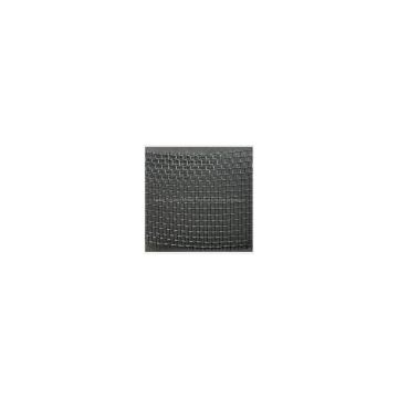 Black Steel Double Crimped Wire Mesh