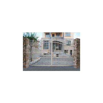 Elegant aluminium garden gates