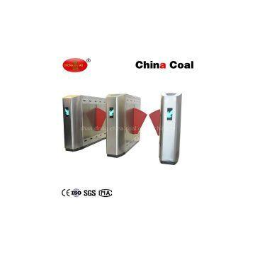 2016 New Fingerprint Access Control Flap Turnstile Gate With Fire Alarm System photo-2
