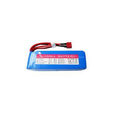 RC LiPo Battery Pack 11.1V 2500mAh 25*34*103mm