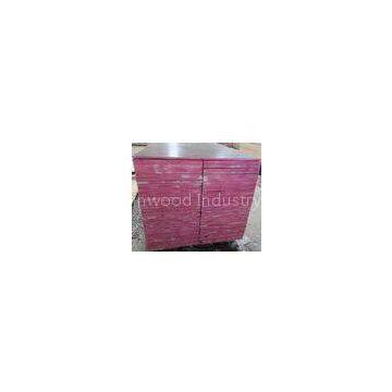 Laminated Chipboard FFP Sheet , Concrete Formwork Plywood 610x2440 or 625x2500 mm Custom