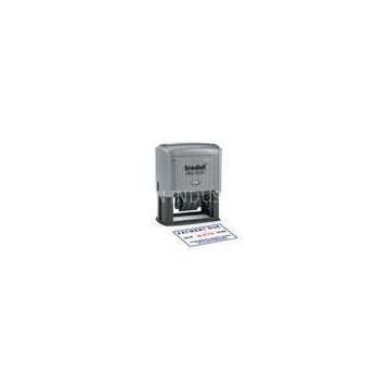 Rectangle and rubber Trodat 4726 Custom Self Inking Stamps, Notary stamps, Bank Deposit stamps