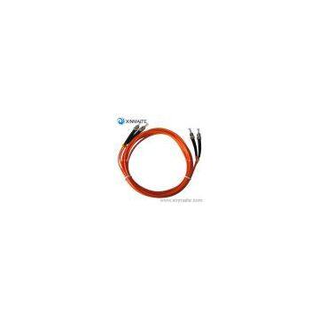 ST-ST duplex fiber optical patch cord/jumper