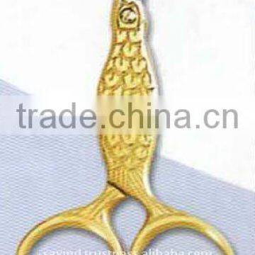 Stainless Steel Beauty Fish Scissor for Cuticle and Nail