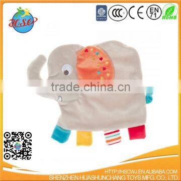 Wholesale Grey Elephant Baby Doudou Comforter Blanket Animal Toy photo-3
