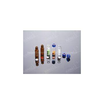 9-425 thread Short Thread Vials, Caps and Septa, Wide opening Short Thread ND9