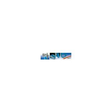 Steel wire reinforcing multifunctional plastic pipe production line