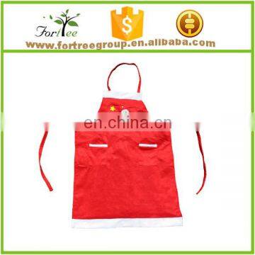 promotional christmas kitchen apron, customized christmas apron