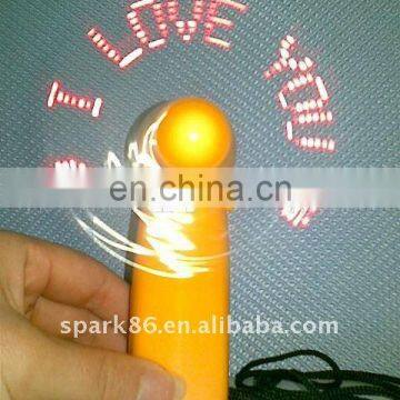 flashing led Message Fan