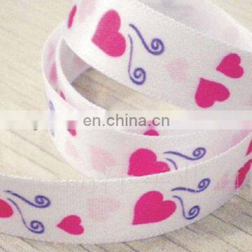 30mm print flower ribbon