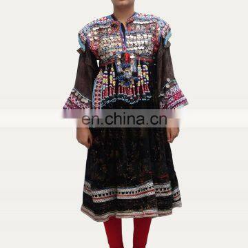 Vintage Rare Banjara Kutchi Dress Indian Handmade Afgan Dress