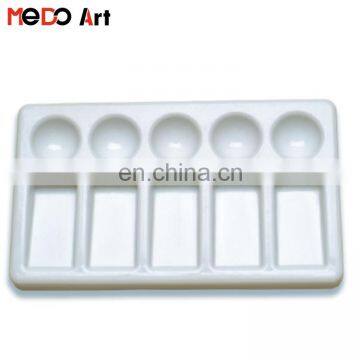 10 Well Rectangular Plastic Palette for Painting