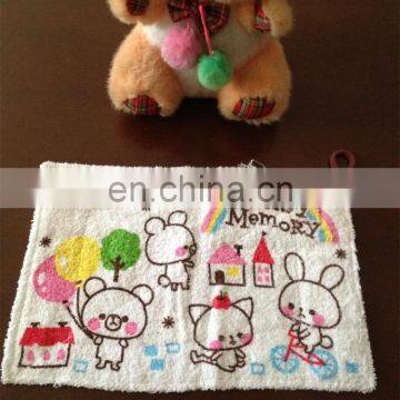 100% cotton high quality hanging hand towel