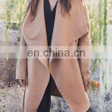 OEM women outwear long coats