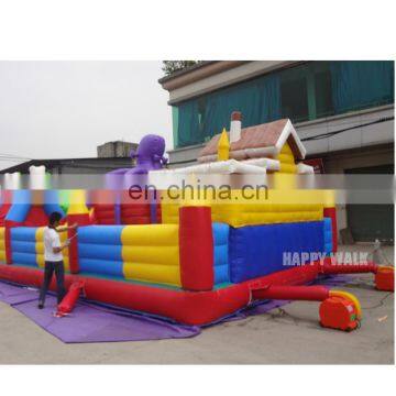Customized Size and Style Inflatable Amusment Park Children's Fun Playground photo-3