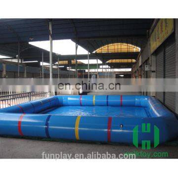 HI high quality PVC inflatable pool, giant rectangular inflatable swimming pool