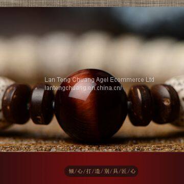 Diayam on Hand Bodhi Bodhi Beads Bracelet Folk Style and Year of Fate Lap Beads photo-4