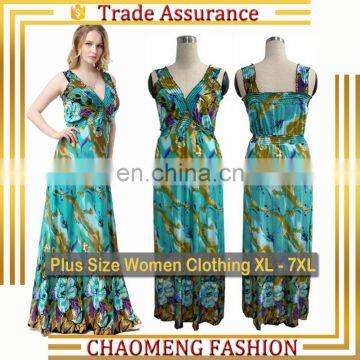 5005# 2017 Sexy Pregnant Women Dresses Lady Long One piece Fat Loose Summer Maxi Floral Bohemian Beach Maternity Dress Plus Size