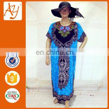 Fashion neck lace african dashiki beautiful wife dress