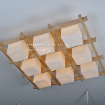 Wooden Ceiling Light Lamp