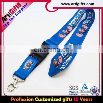 Hot sell printed neck sublimation lanyards