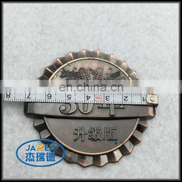 Adhesive Low Price Metal Wine Label Aluminum Material photo-3