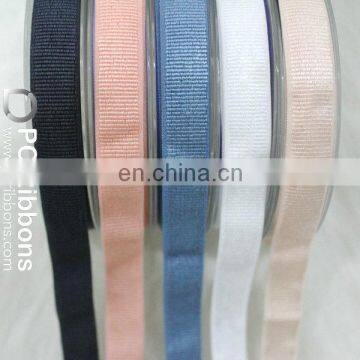 16mm 5/8'' wholesale custom elastic grosgrain ribbon