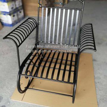 Metal Outdoor Folding Chair Coffer Table Round Chair photo-4