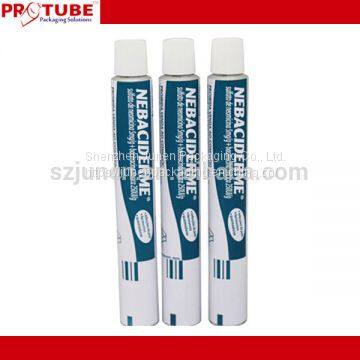 Empty Ointment Aluminum Collapsible Packaging Tube