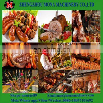 China Manufacture Brazil Barbecue Furnace Meat Roaster Machine With CE Proved photo-3